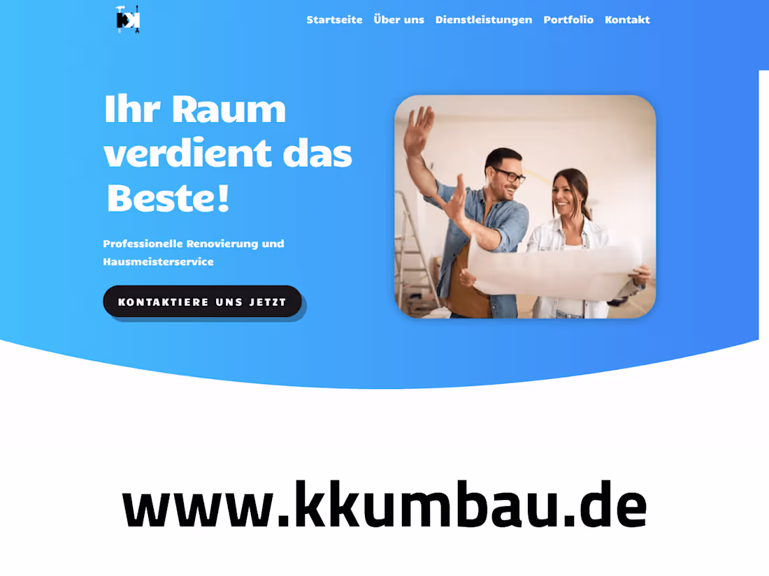 Cover image for Web Design for KK Umbau 