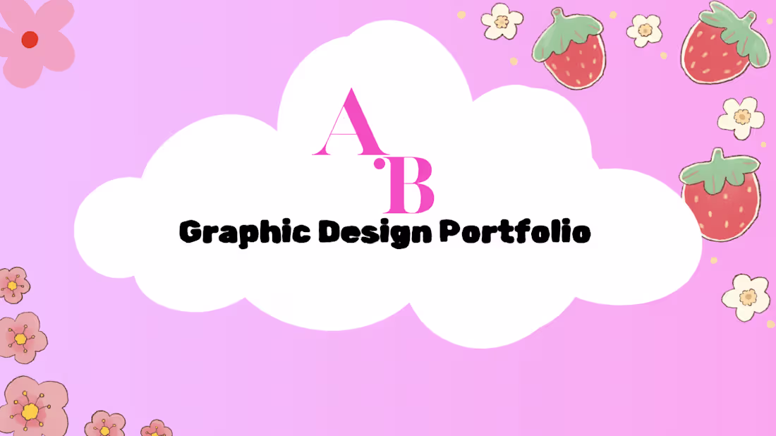 Cover image for Graphic Design Portfolio