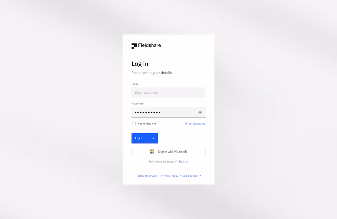 Cover image for Login screen