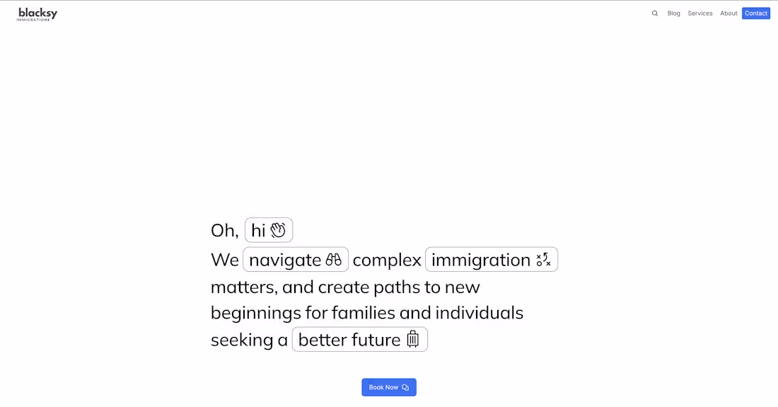 Cover image for Blacksy Immigration Law Firm