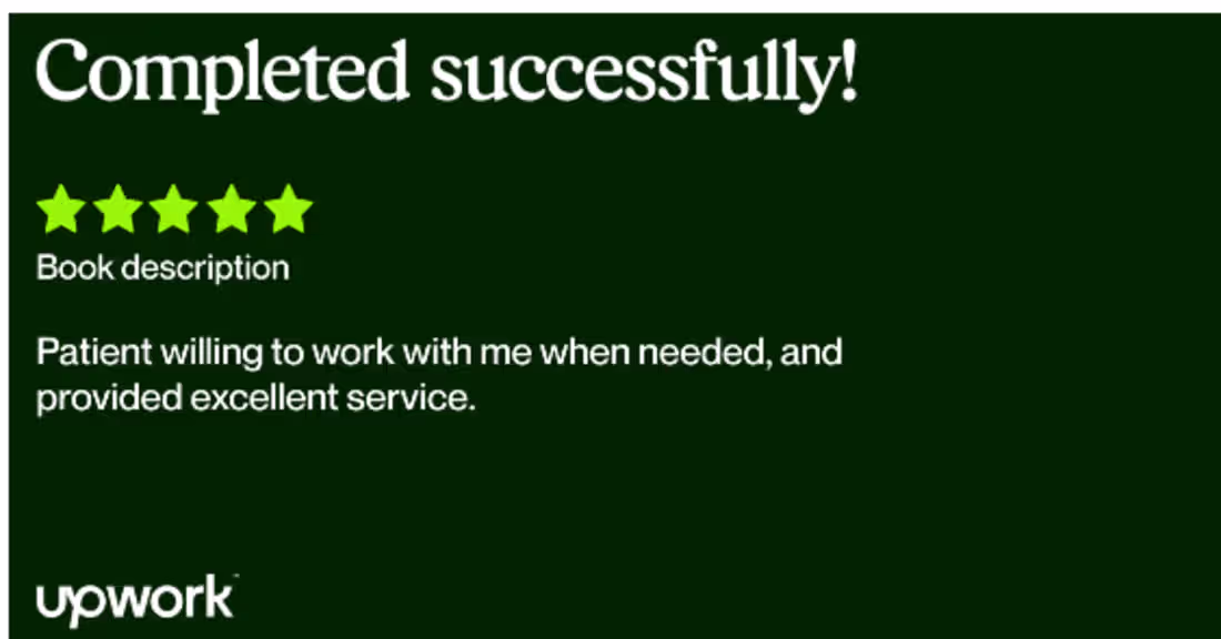 Cover image for Book Description Writing 