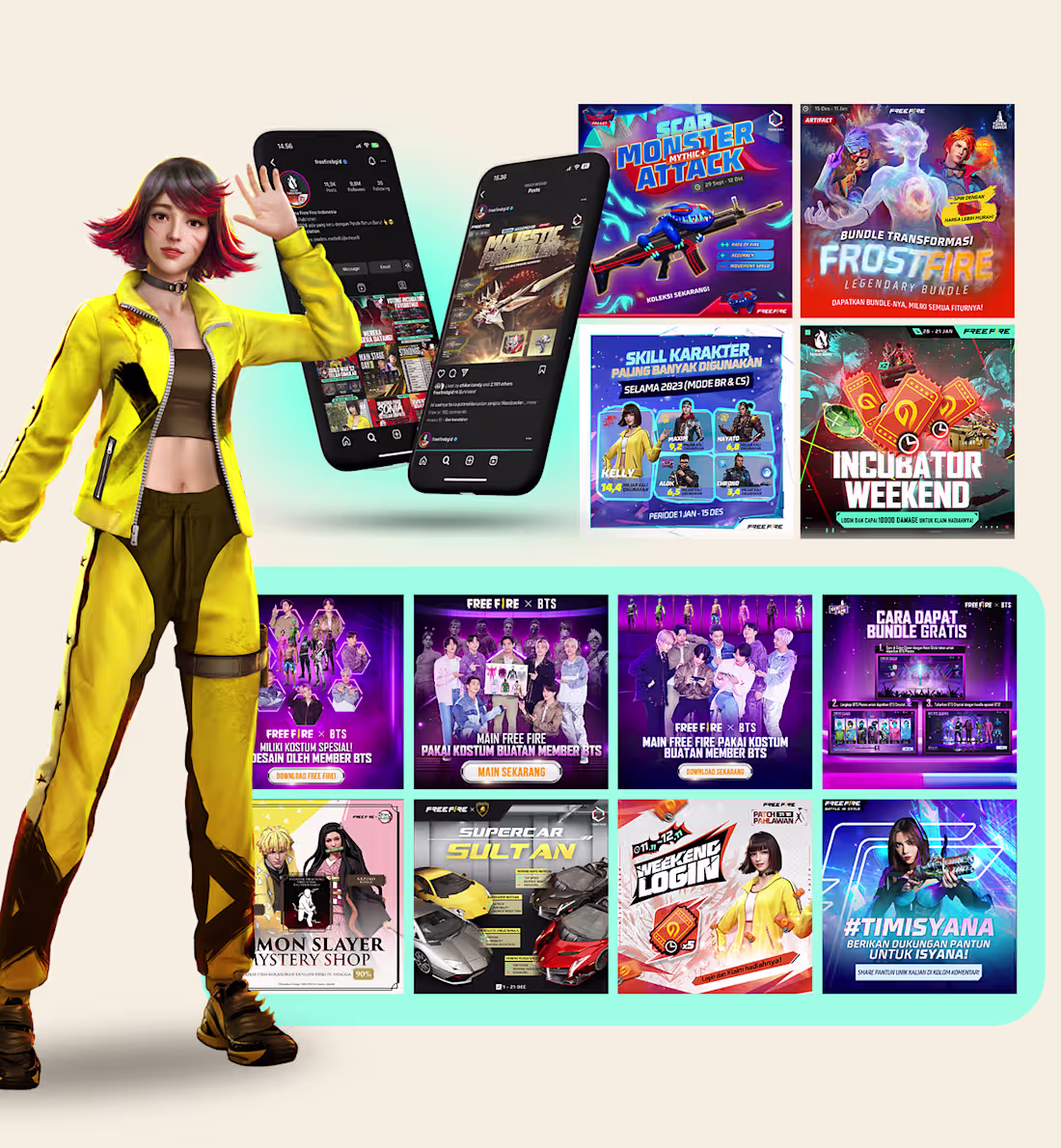 Cover image for Garena Free Fire Indonesia 