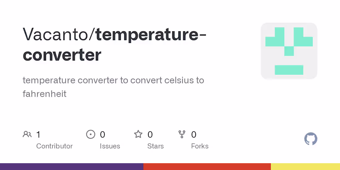 Cover image for Vacanto/temperature-converter