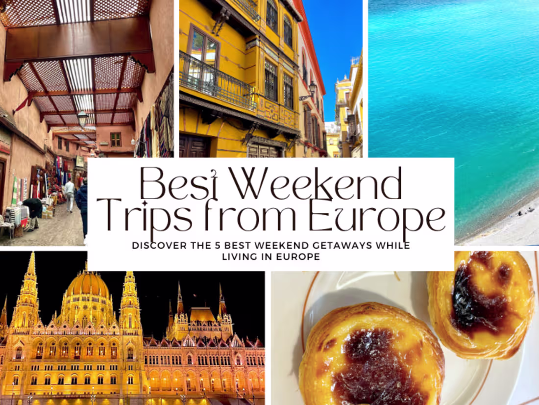 Cover image for Best Weekend Trips from Europe Travel Blog