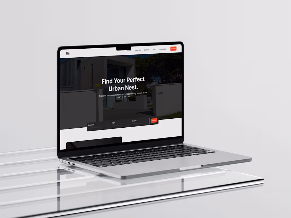 Cover image for Real Estate | Landing page Ui :: Behance
