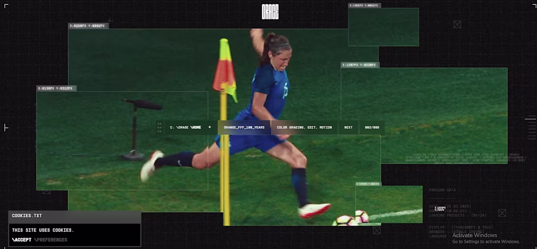 Cover image for This is my football web site