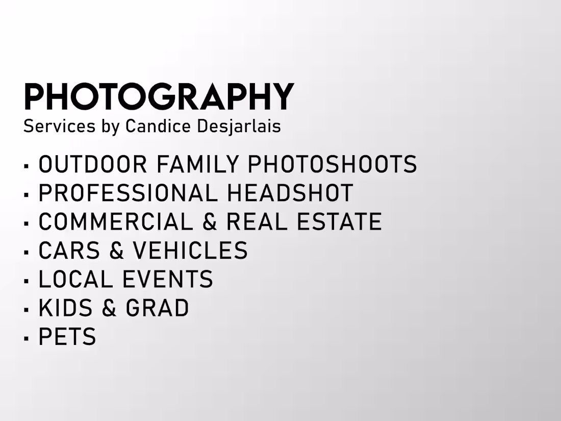 Cover image for Local Photography Services