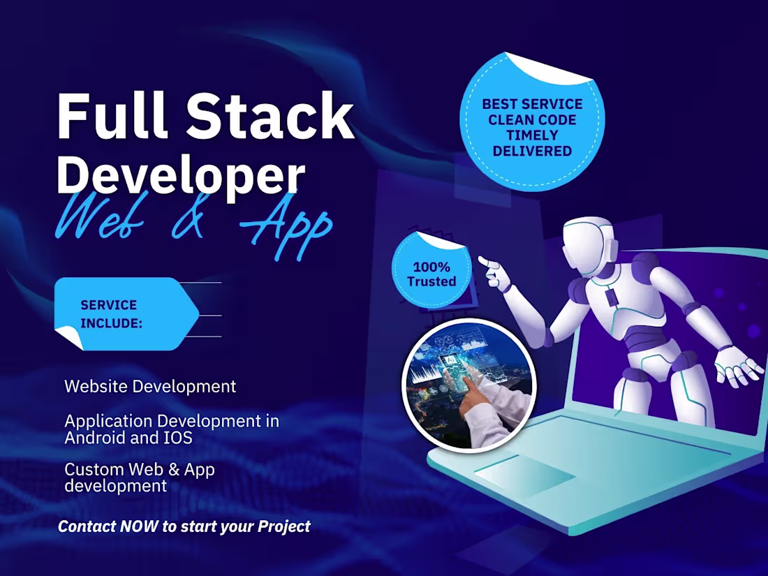 Cover image for Full Stack Developer | Web | App
