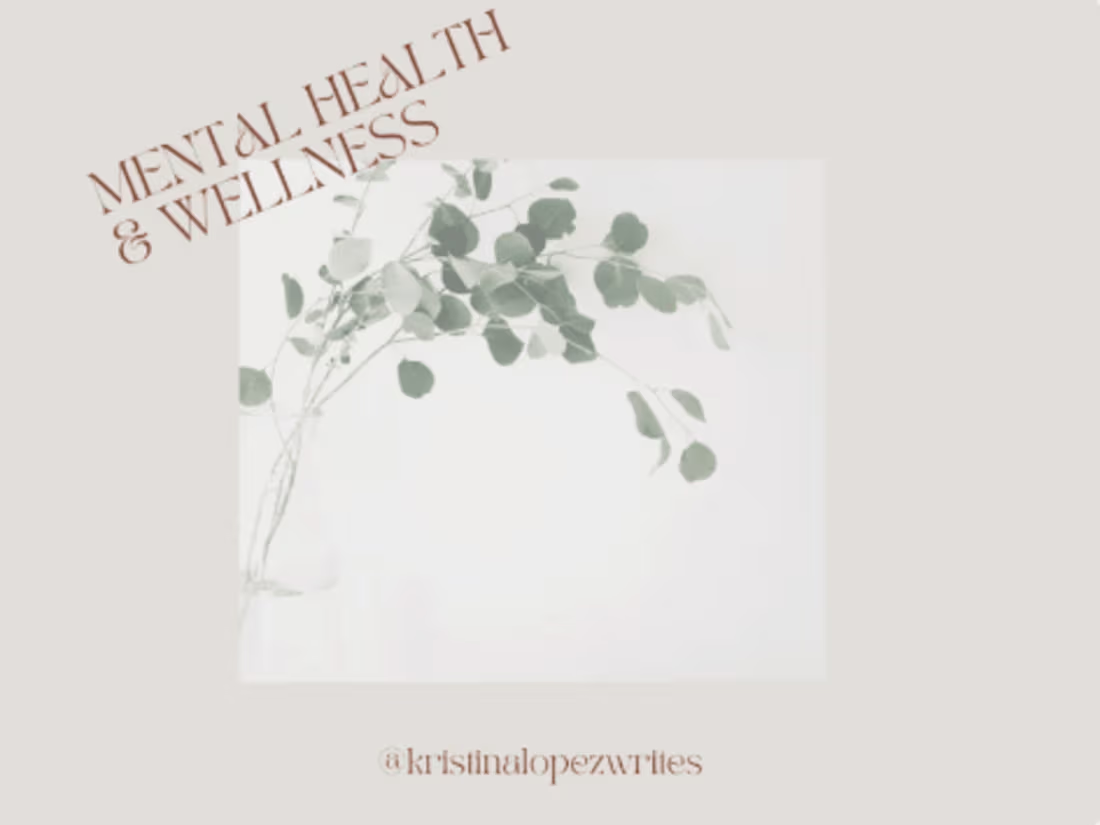 Cover image for Mental Health & Wellness 🌿