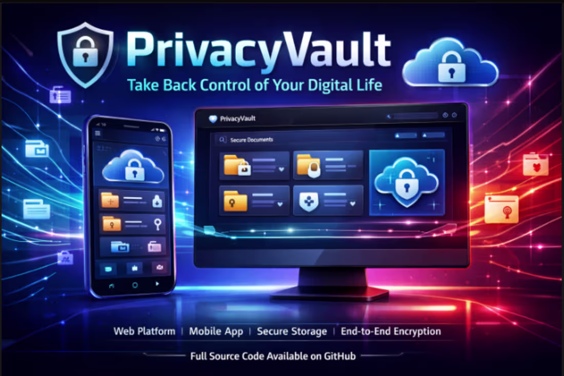 Cover image for PrivacyVault – Cross-Platform App with