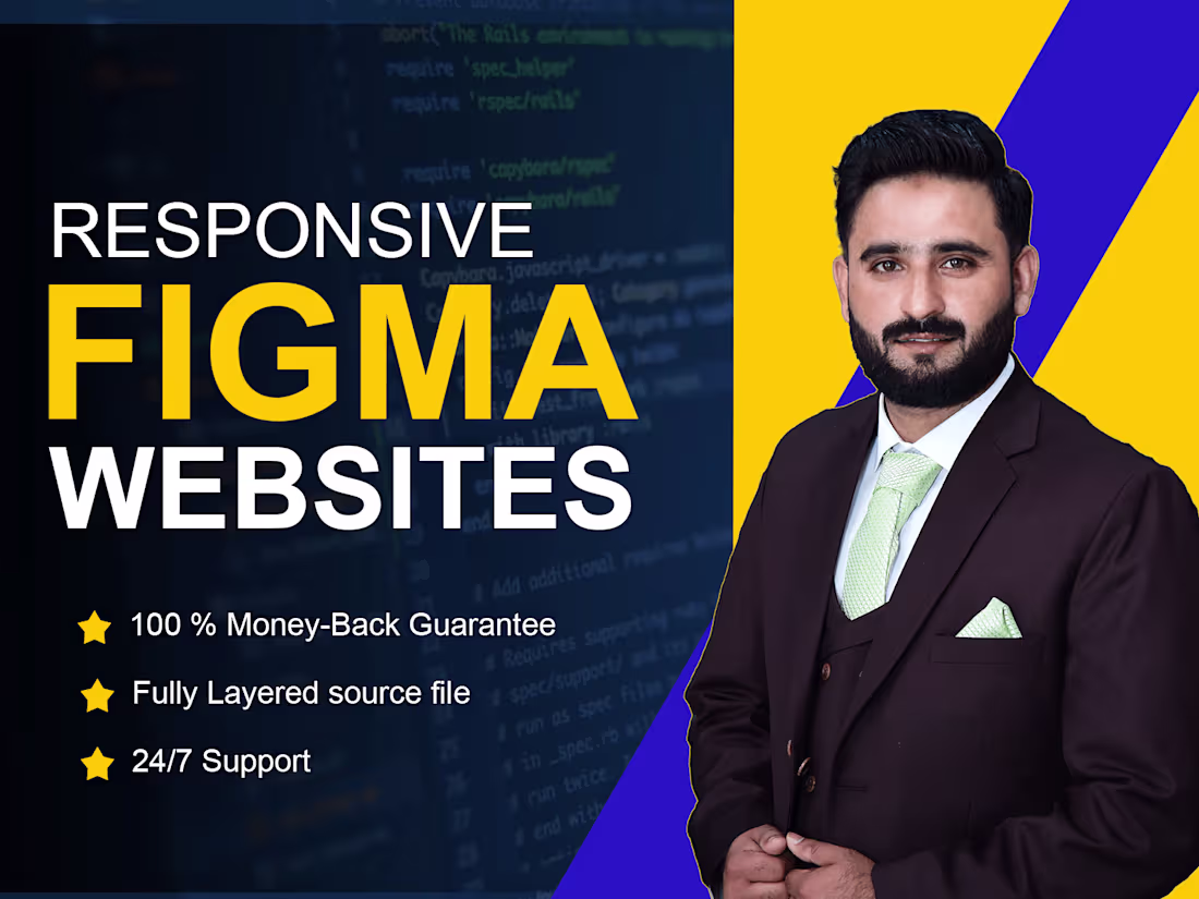 Cover image for i will design a website templates in figma, xd or photoshop