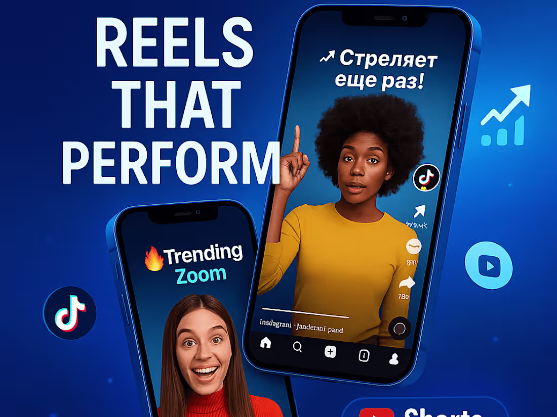 Cover image for Creative Reels & Shorts Editing