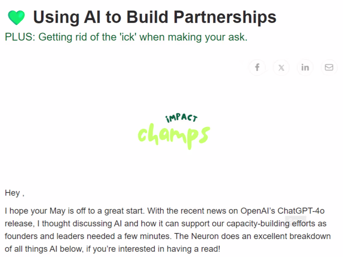 Cover image for Newsletter Content Writing & Design | The Land Collective