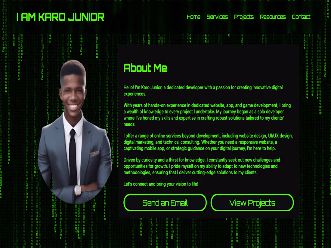 Cover image for Responsive Portfolio Website