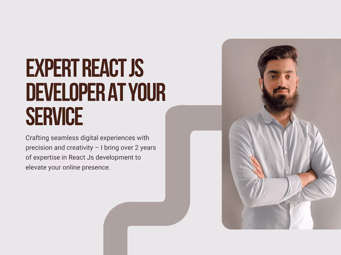 Cover image for I will create React Js website using Tailwind, Bootstrap or MUI