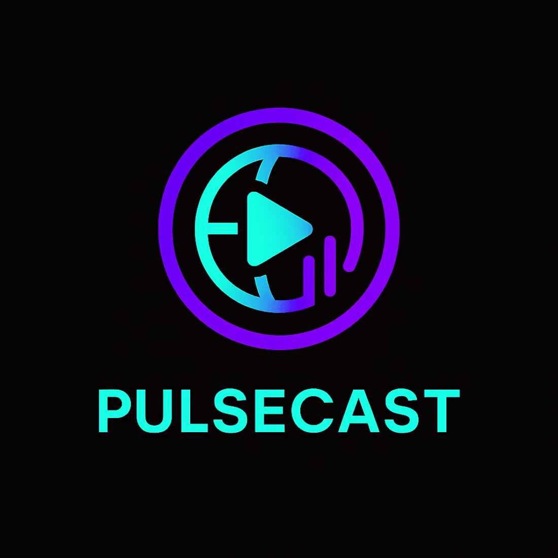 Cover image for PulseCast 3 logo concepsts and favicon