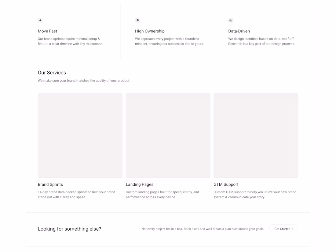 Cover image for Working on the V2 for my personal site... This section focus...