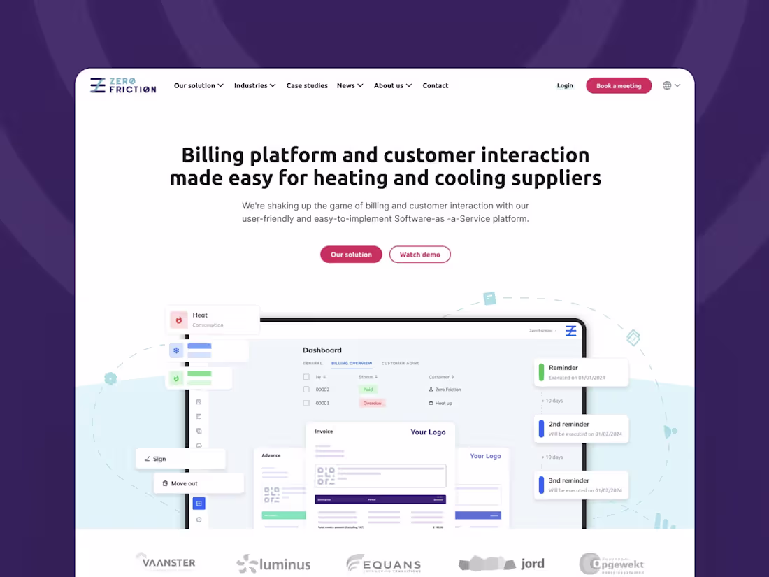 Cover image for Empowering Zero Friction's marketing speed with Webflow