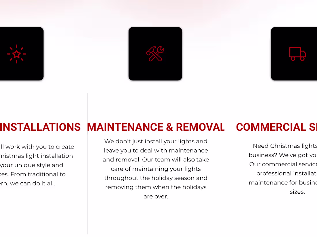 Cover image for Light Em Up Christmas lights | Custom Installations