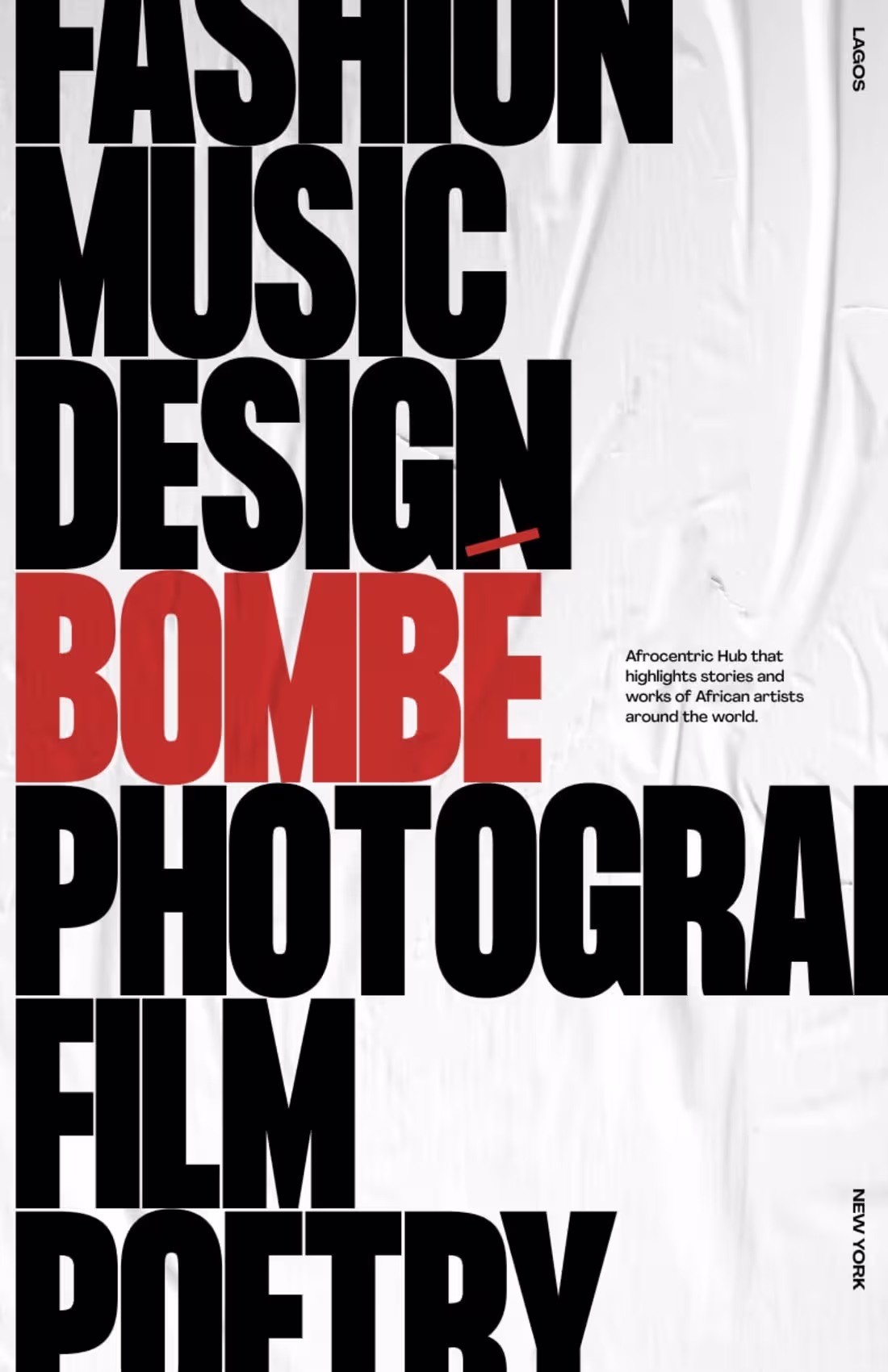 Cover image for Bombe Magazine