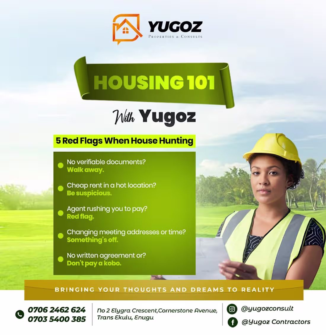 Cover image for Yugoz Group Flyer 