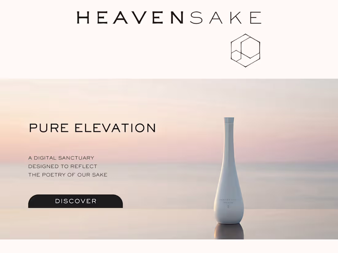 Cover image for HeavenSake | Digital Identity & Design for a Sake Pioneer