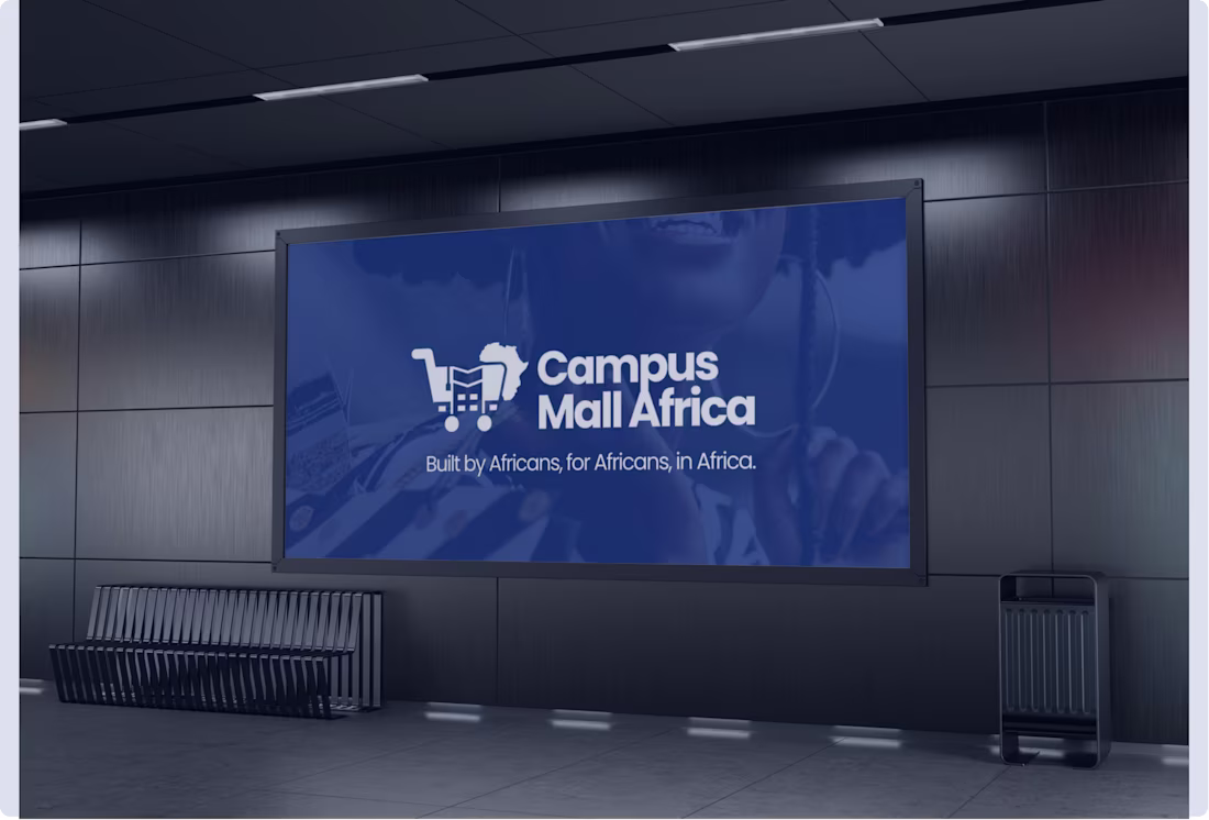 Cover image for Glad to be the lead brand designer at campus mall Africa, an...