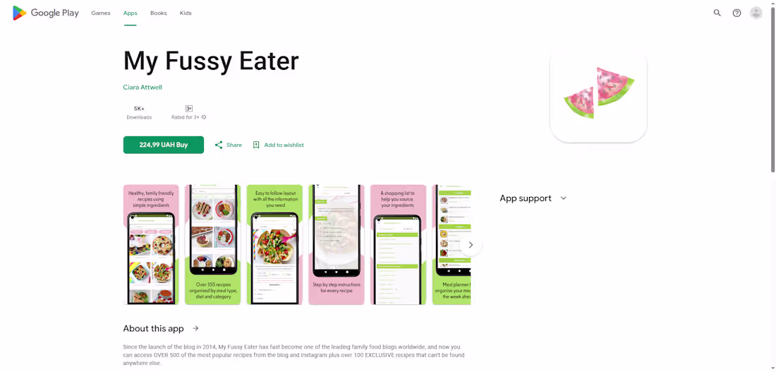 Cover image for My Fussy Eater is a