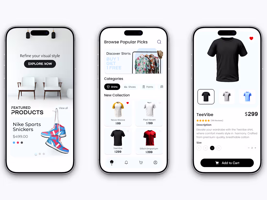 Cover image for Online Shopping App UI/UX Design