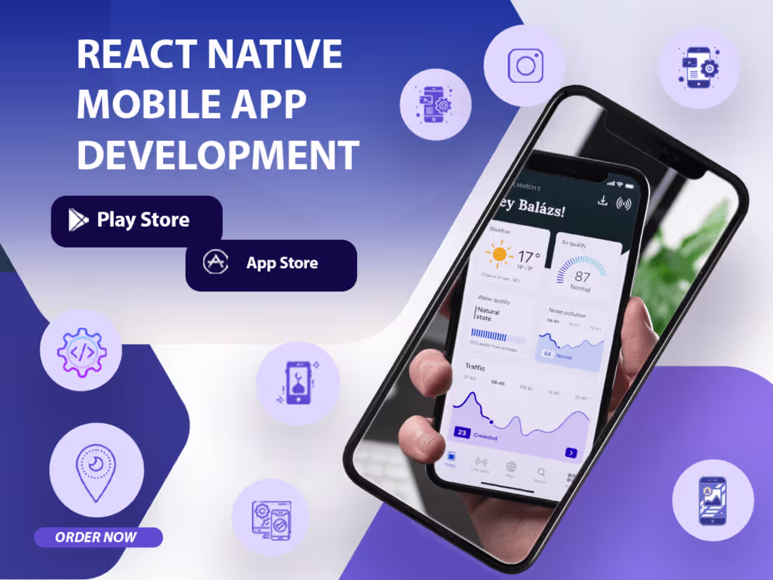 Cover image for Android mobile app development in react native
