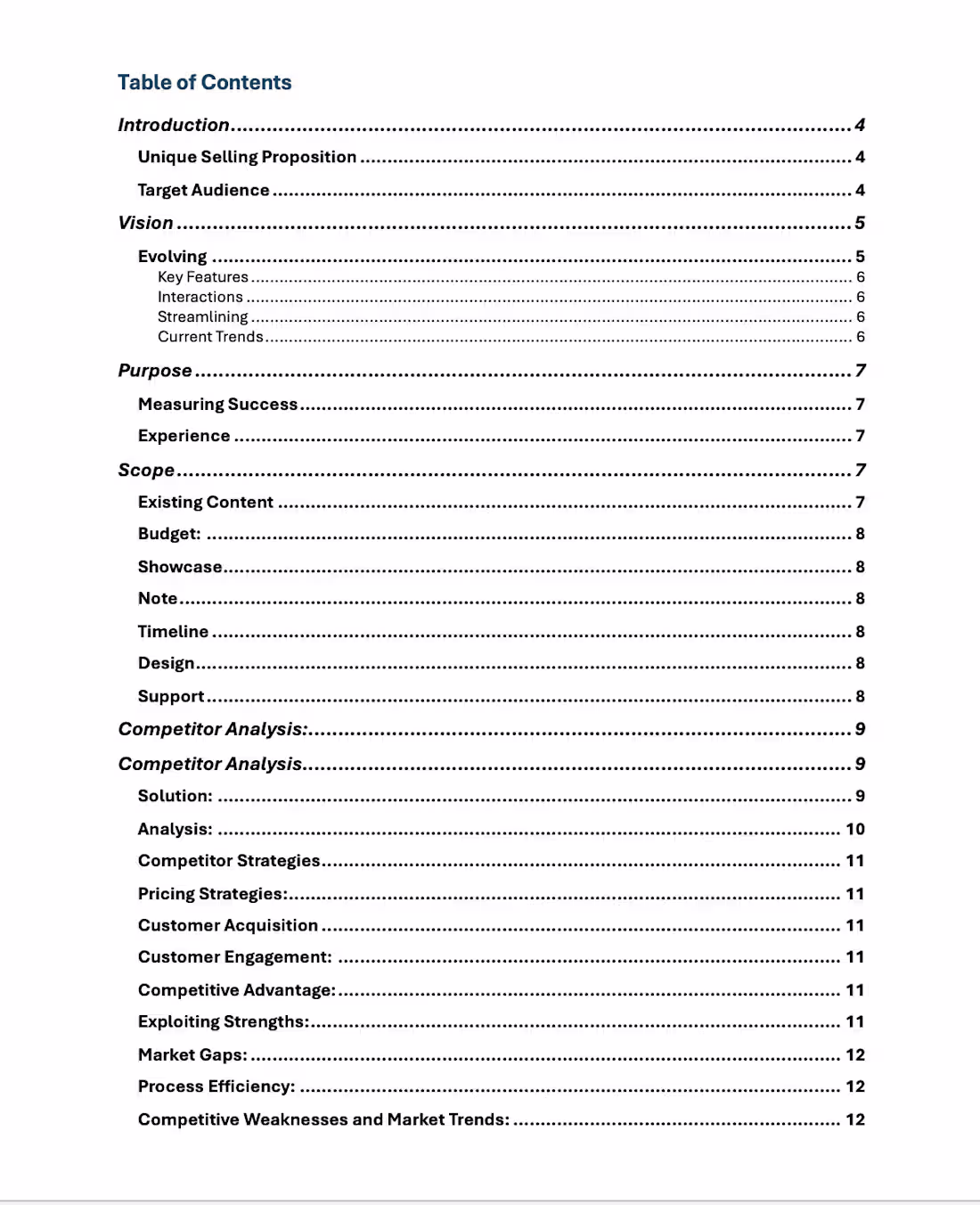 Cover image for Planning & Strategy For Web Application