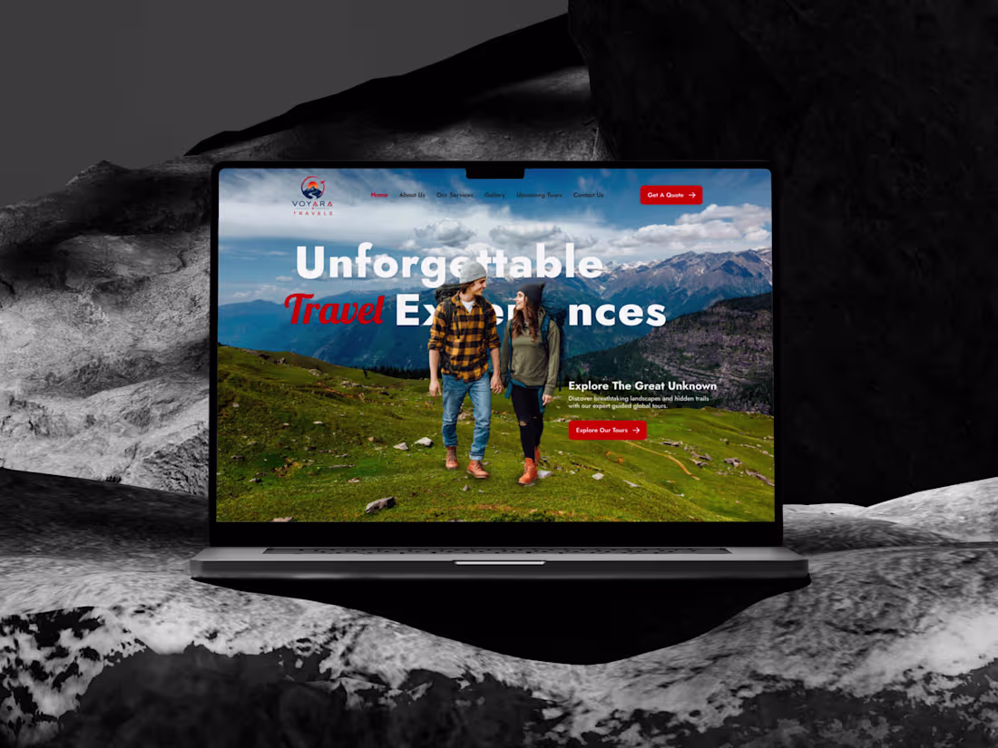 Cover image for ✨ Voyara Travels | Immersive