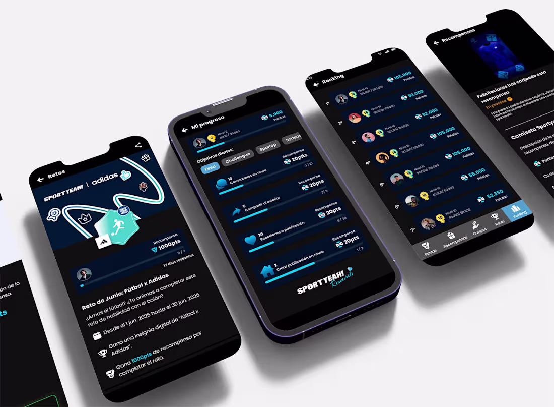 Cover image for 🎮Sportyeah – Gamification, Challenges & Ranking System Comp...