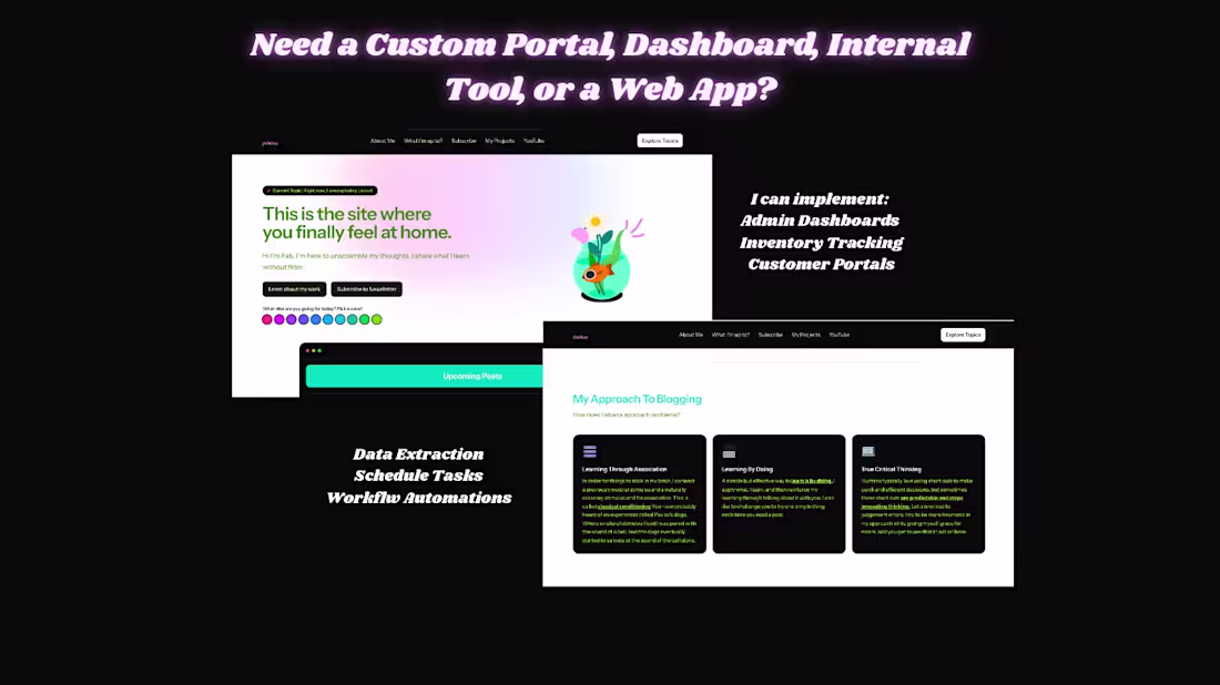 Cover image for Full-Featured App