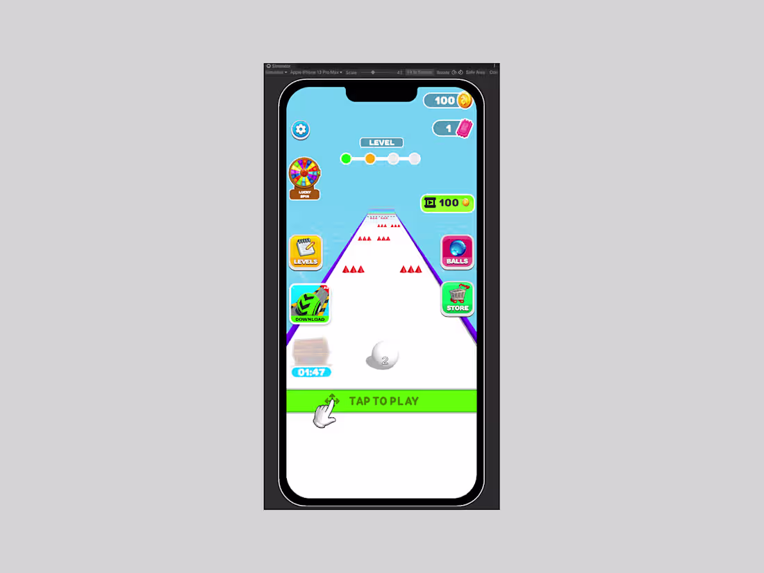 Cover image for Hyper Casual Mobile Game Development