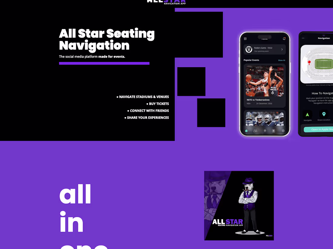 Cover image for All Star Seating Navigation