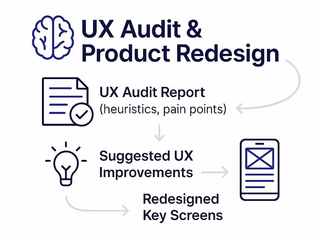 Cover image for UX Audit & Product Redesign