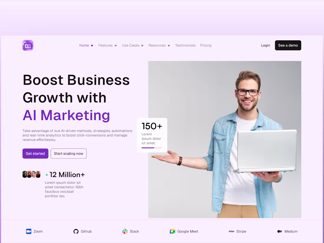 Cover image for End-to-End Website UI/UX Design