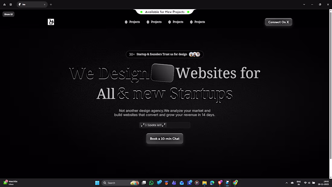 Cover image for landing page