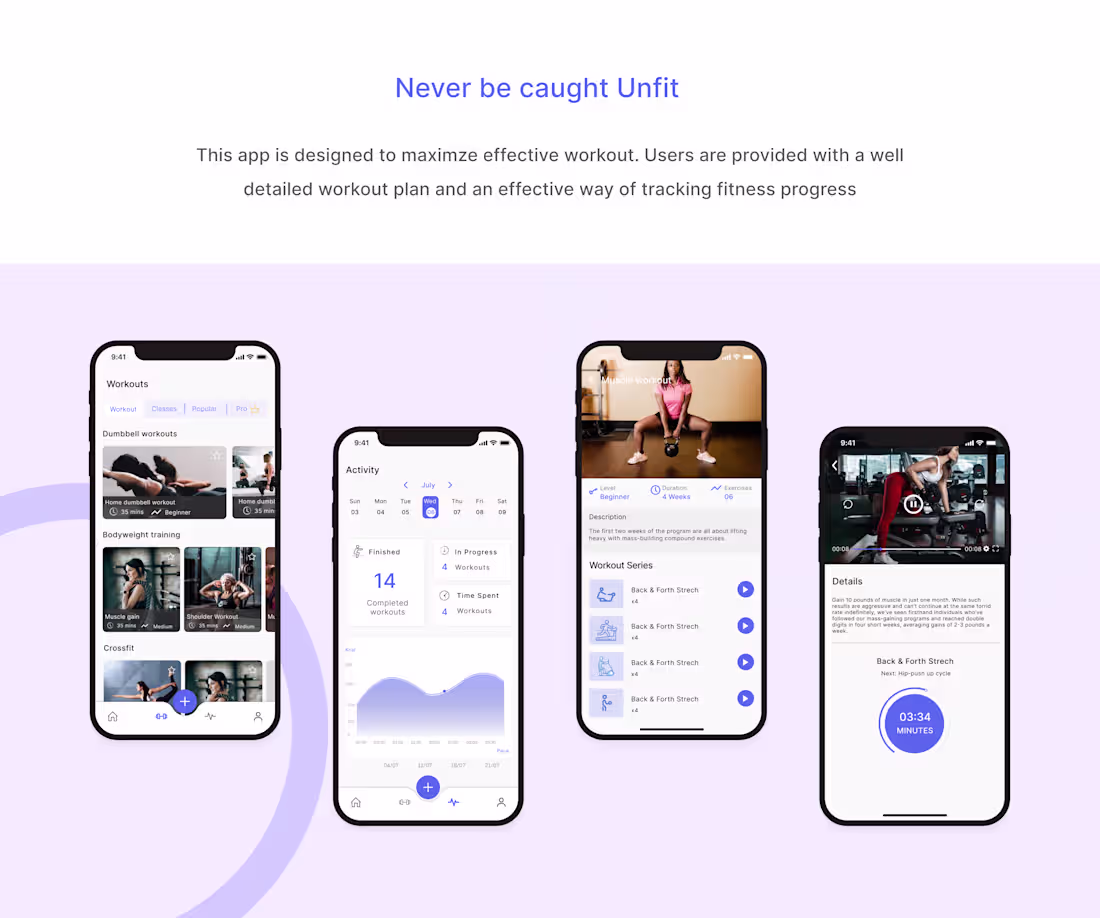 Cover image for Fitness Mobile App Design with Smart Watch Integration