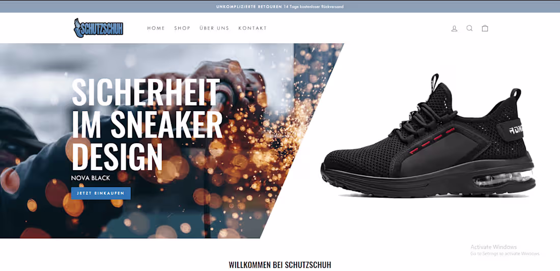 Cover image for Schutzschuh