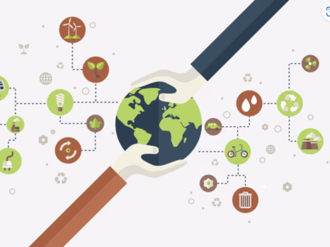 Cover image for Blog Article - Cryptocurrency and Sustainability