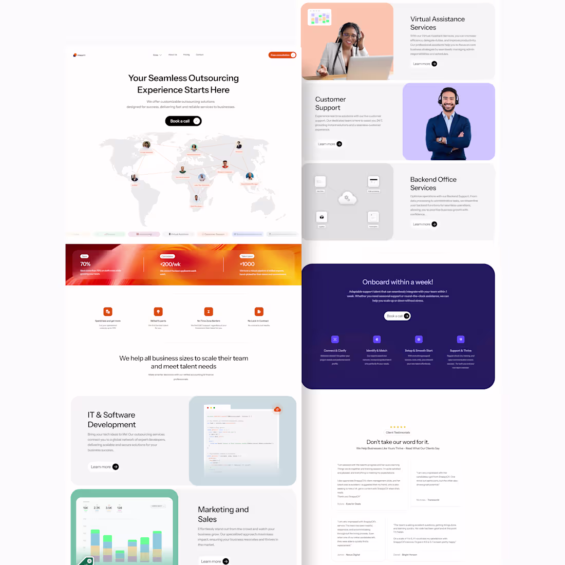 Cover image for SNAPPYCX - Website Redesign