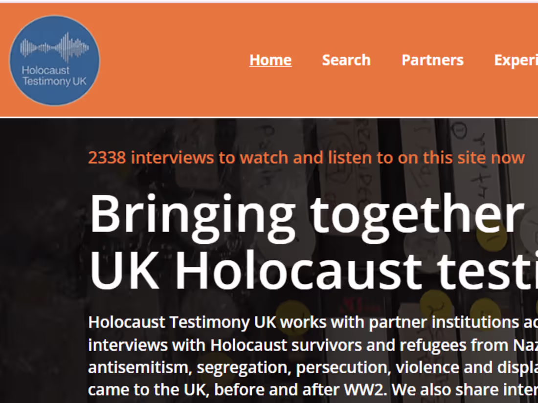 Cover image for Home | Holocaust Testimony