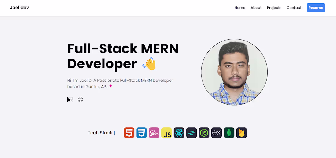 Cover image for Portfolio Website