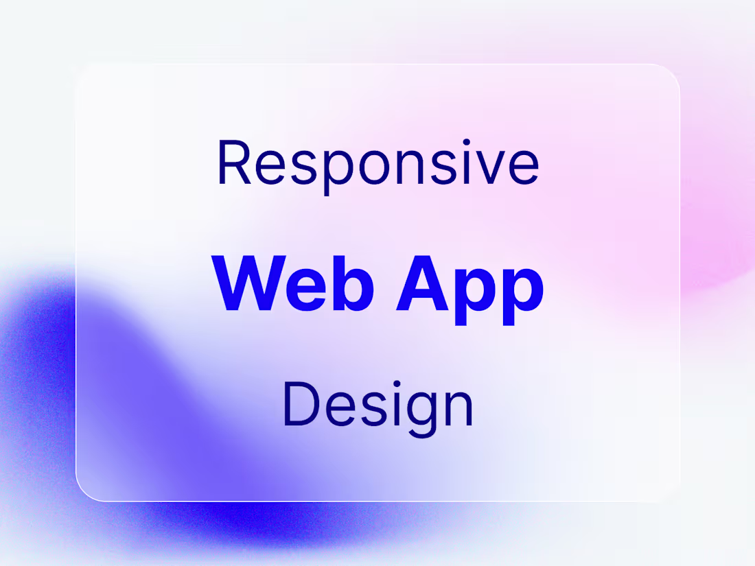 Cover image for Modern, Responsive Web App UI/UX Design that Converts