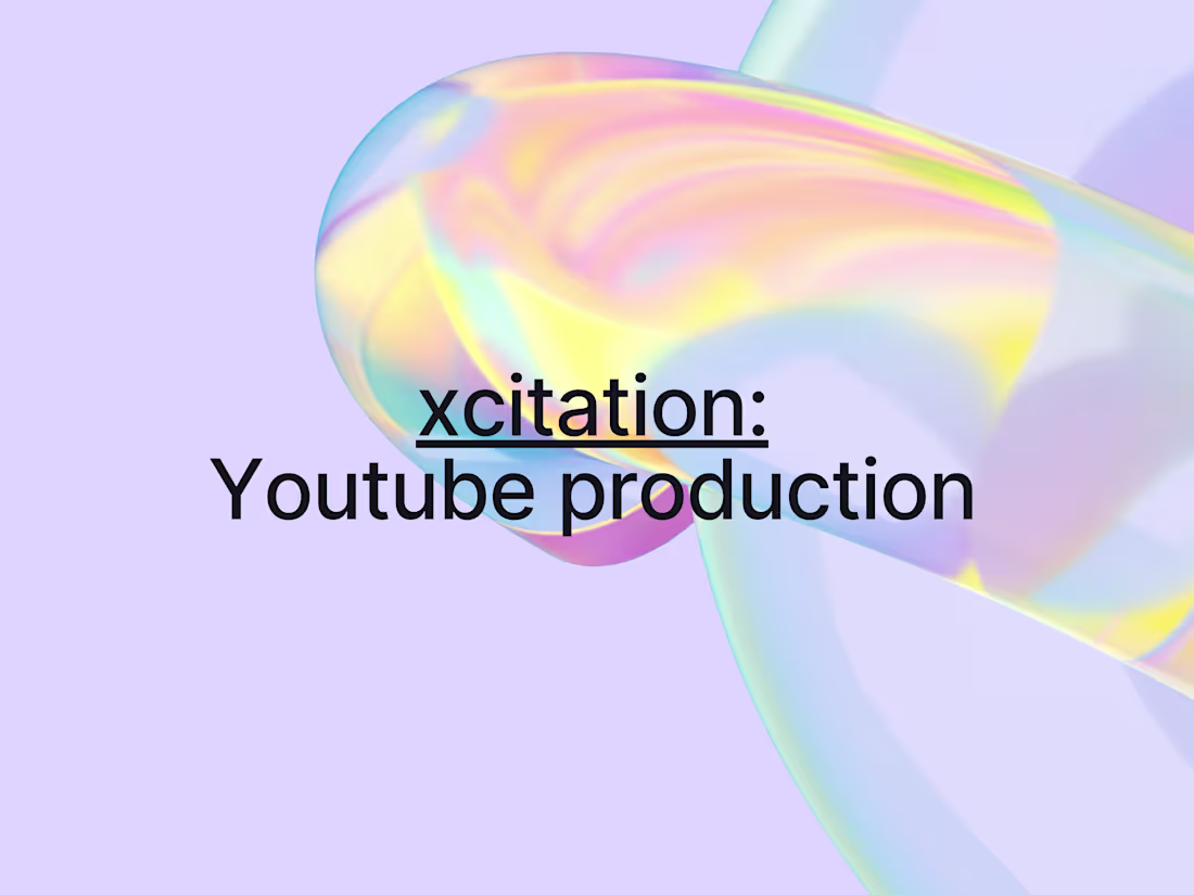 Cover image for XCitation - Youtube Content