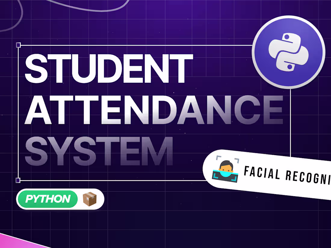 Cover image for Facial Recognition Attendance System Using Python | Face recogn…
