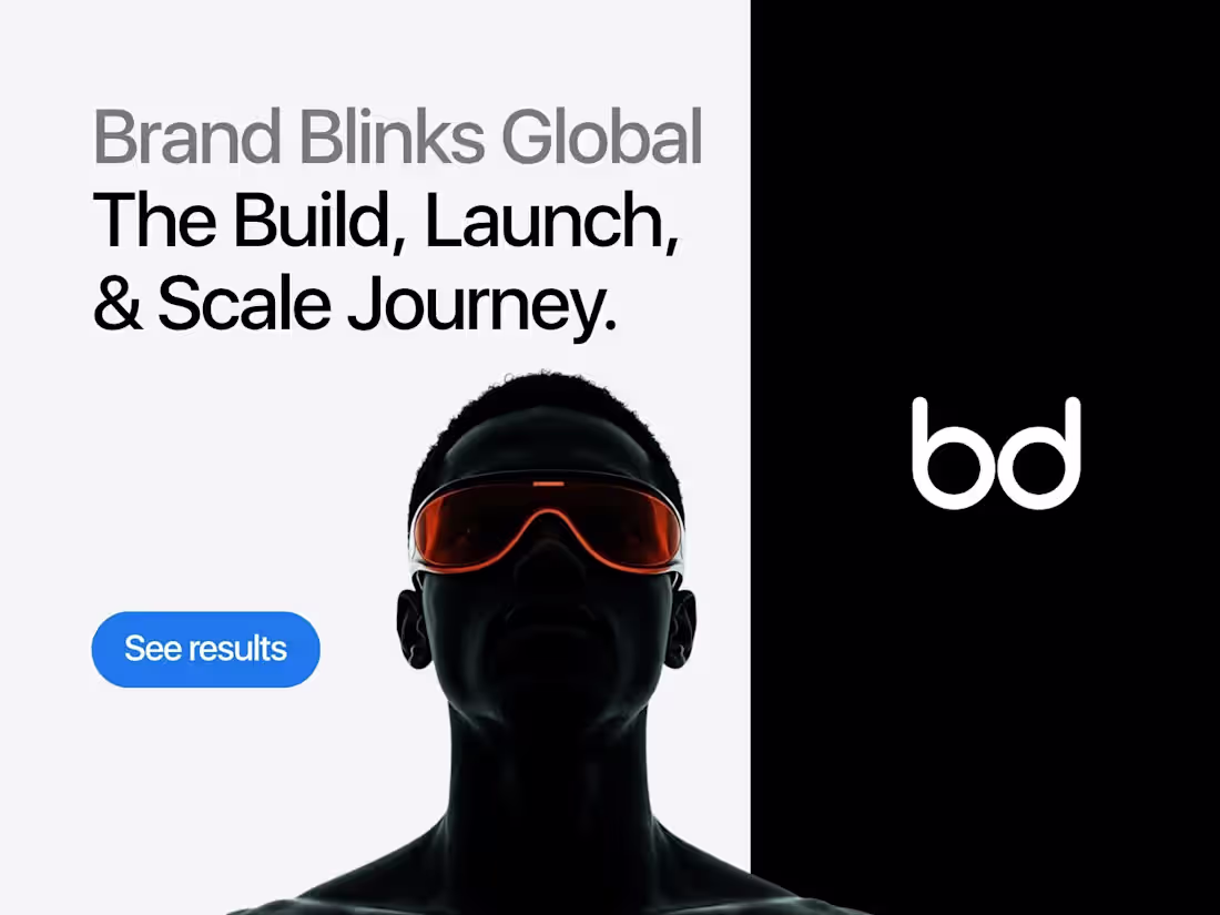 Cover image for Brand Blinks Global - A Build, Launch, and Scale Journey