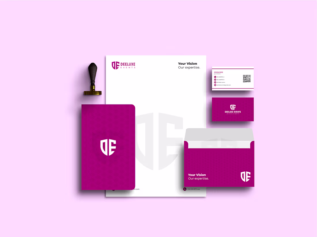 Cover image for DEELUXE EVENTS- Elegant Branding & Visual Identity